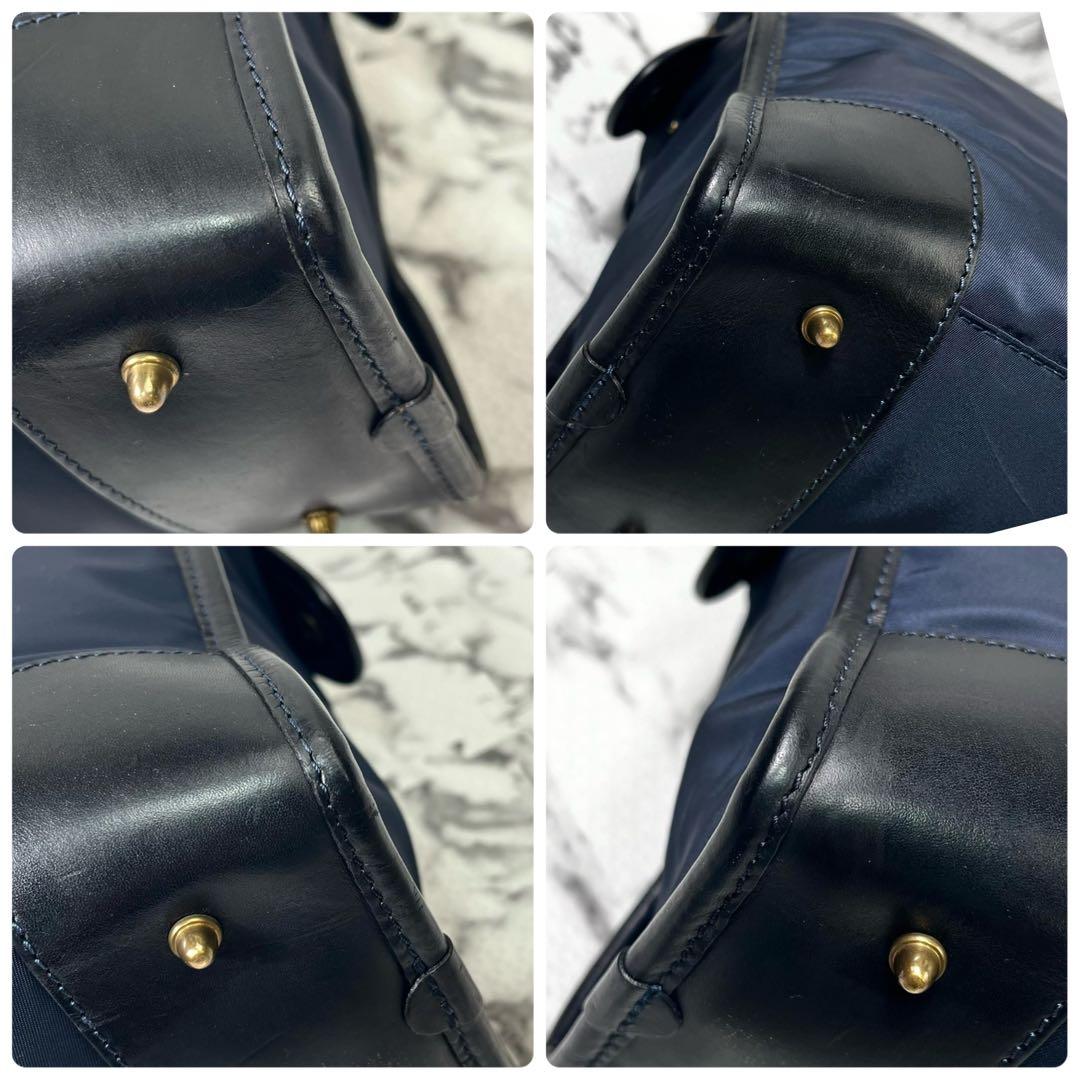 美品◯フェリージ　12/39　ビジネスバッグ　ブリーフケース　シボ革　ナイロン