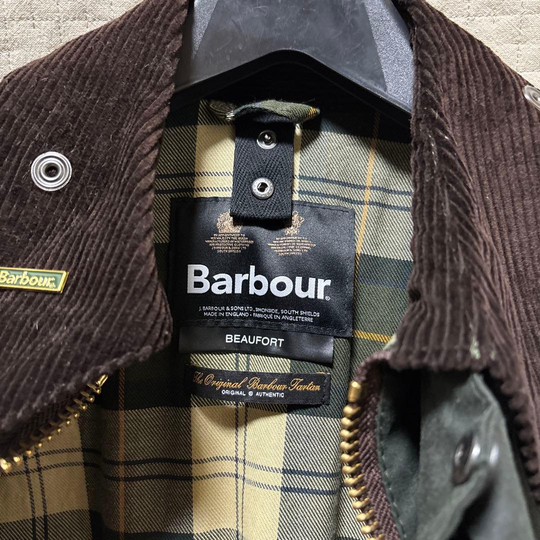 Barbour Beaufort ジャケット セージ