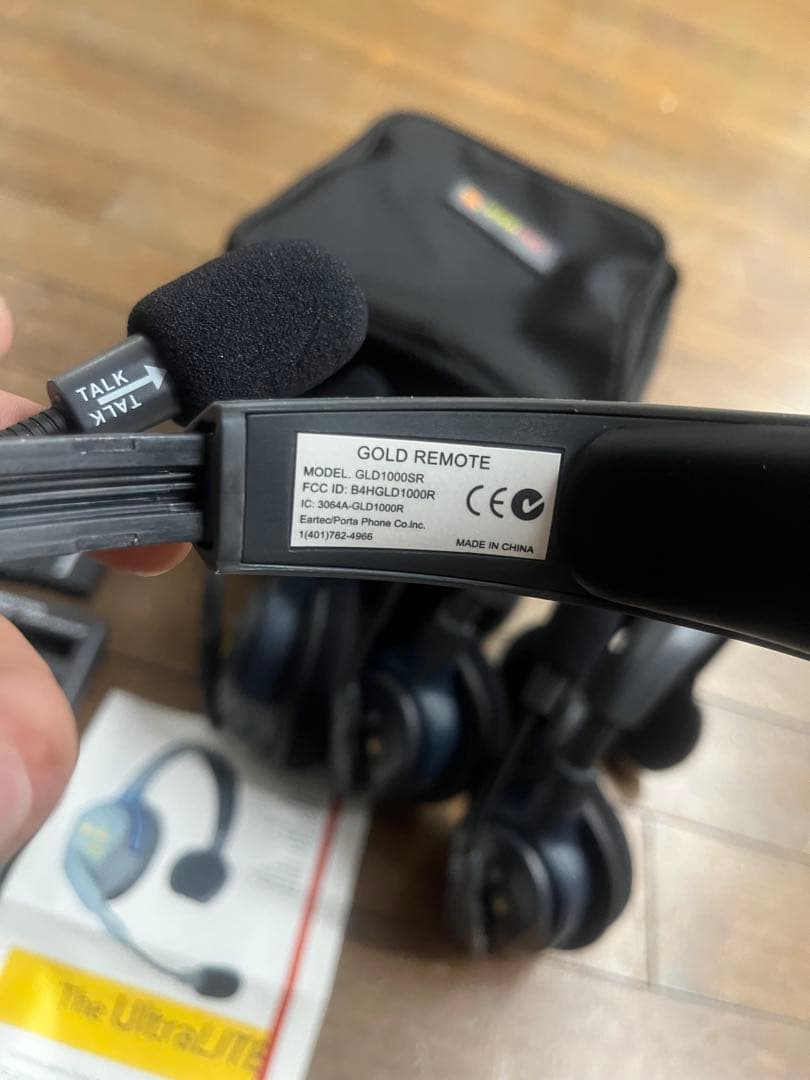 Eartec Ultralite ワイアレスインカム 4set