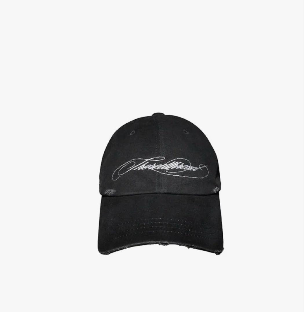 新品未開封 THEREDTHREAD S logo script cap