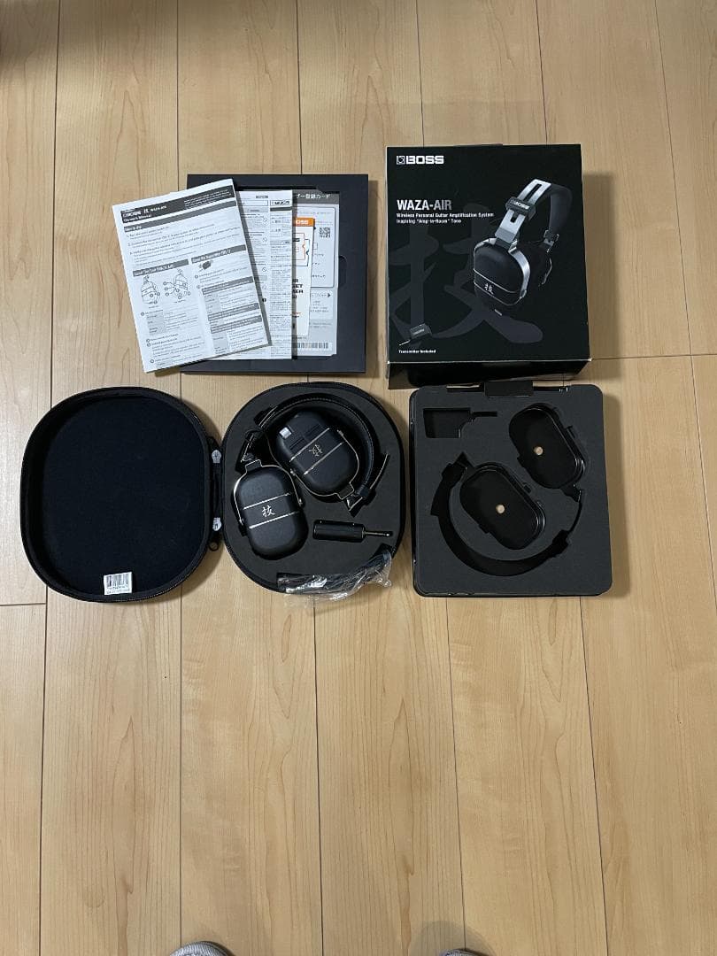 BOSS ボス　WAZA-AIR　技エアー　ワイヤレスヘッドホン