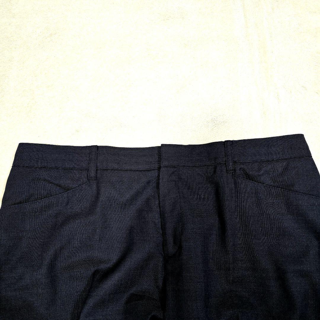 ニューヨーカー スーツセットアップ シルク ビジネススーツ ネイビー 15