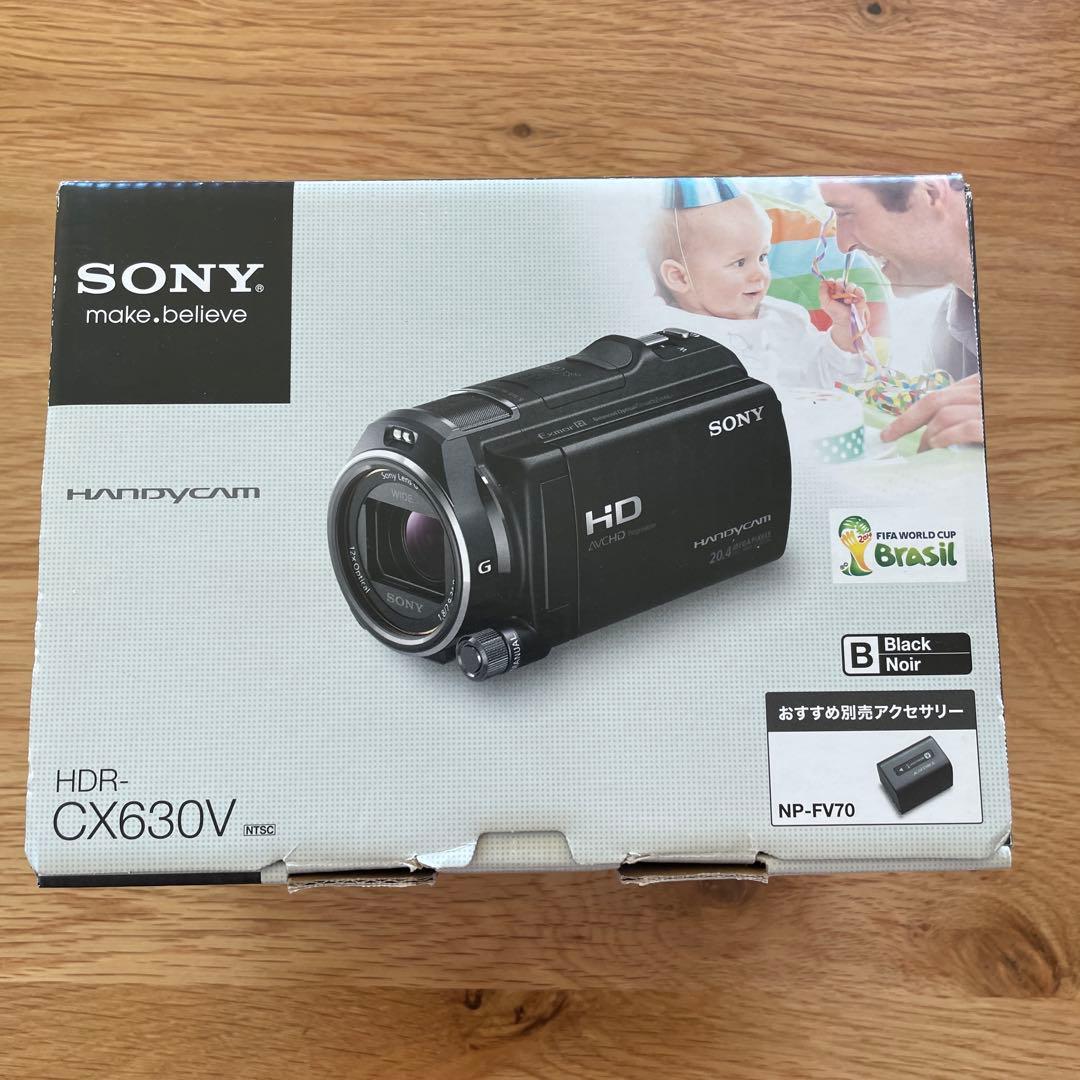 SONY HDR-CX630V ビデオカメラ 本体　（値下げ）