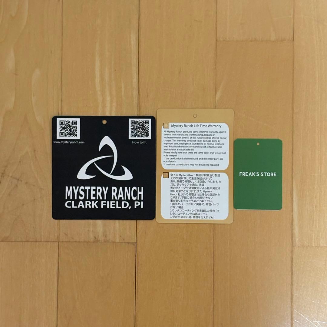 ミステリーランチ インベーダー INVADER ブラック 美品 希少モデル