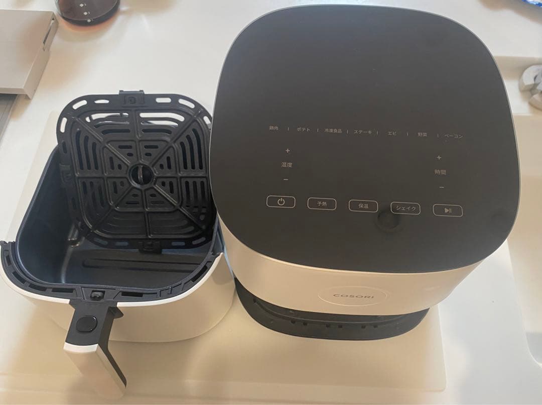 COSORI ノンフライヤー ホワイト ブラック