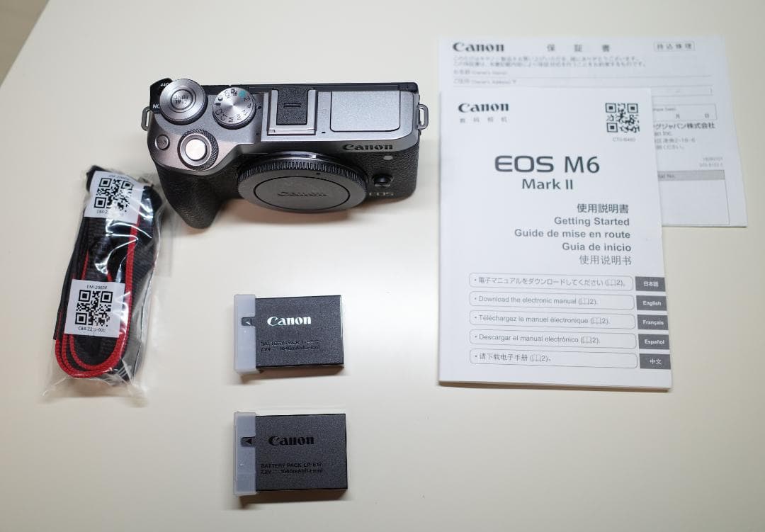 Canon EOS M6 Mark II ミラーレス一眼カメラ