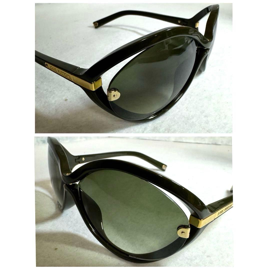 LOUIS VUITTON グリーン オーバーサイズサングラス