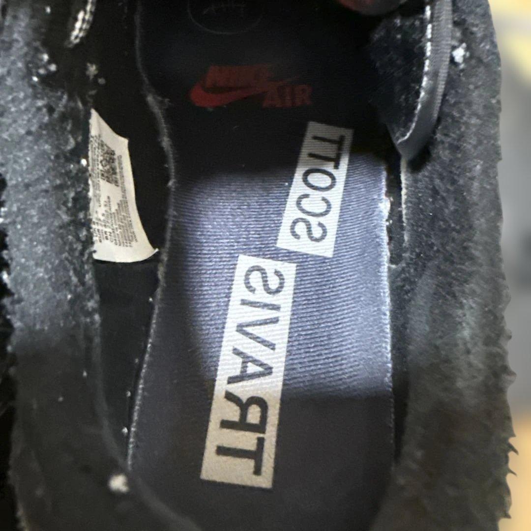 TravisScott x Air Jordan 1 Lowブラックファ ントム