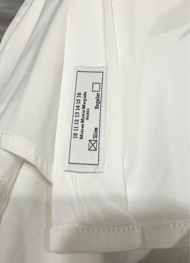 マルジェラ Maison Margiela 白シャツ メゾンマルジェラ
