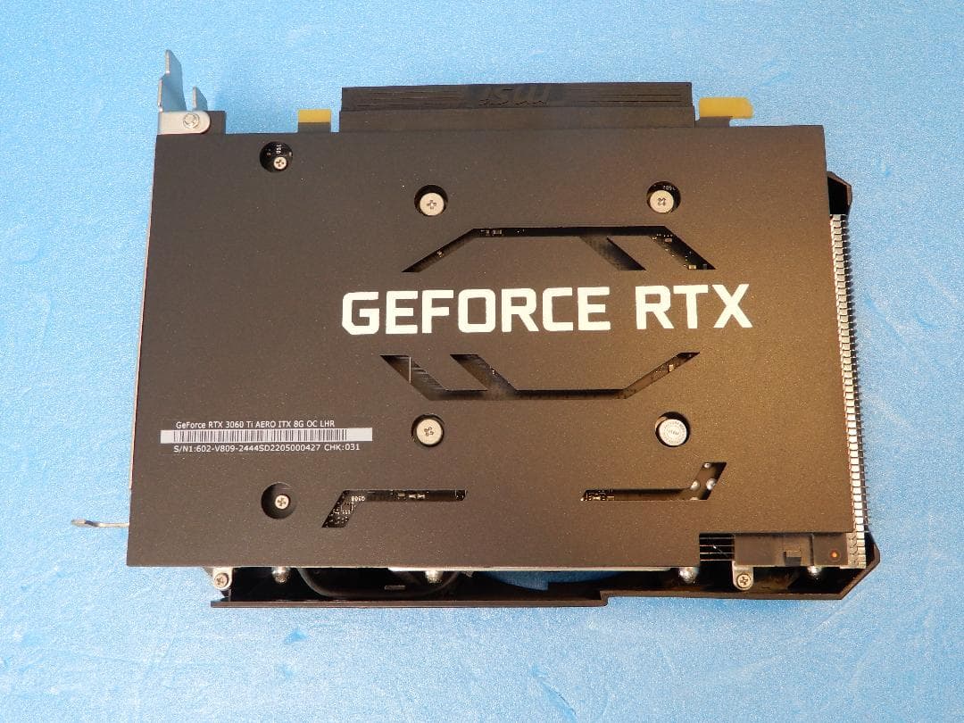 グラフィックボード・グラボ・ビデオカード MSI GeForce RTX3060Ti AERO ITX 8G OC