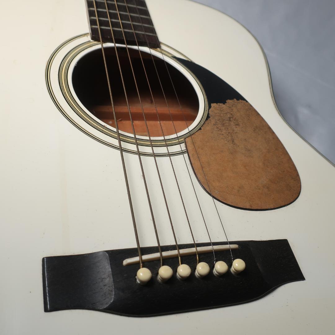 ThreeS W-130W アコースティックギター ホワイト ケース付