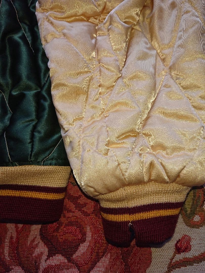 ス*ン様 テーラー東洋、虎と富士山刺繍 スカジャン、値下げ不可、Ｍ品番、極美品