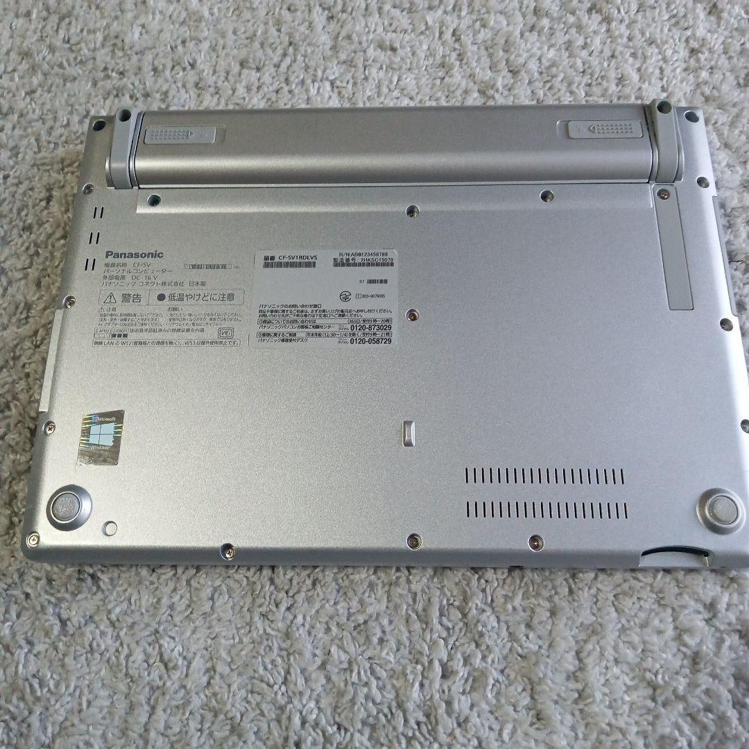 Windowsノート本体 Panasonic Let's note CF-SV1