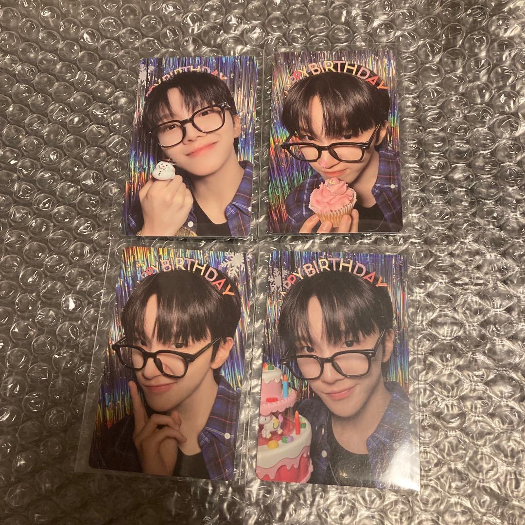 BOYNEXTDOOR ウナク　センイル　 トレカ　バースデー　2024