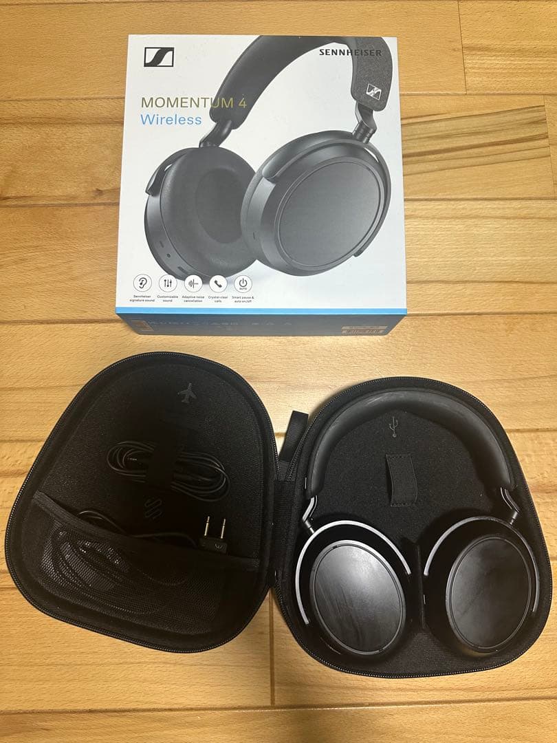 [ジャンク品]Sennheiser Momentum 4 ワイヤレスヘッドホン