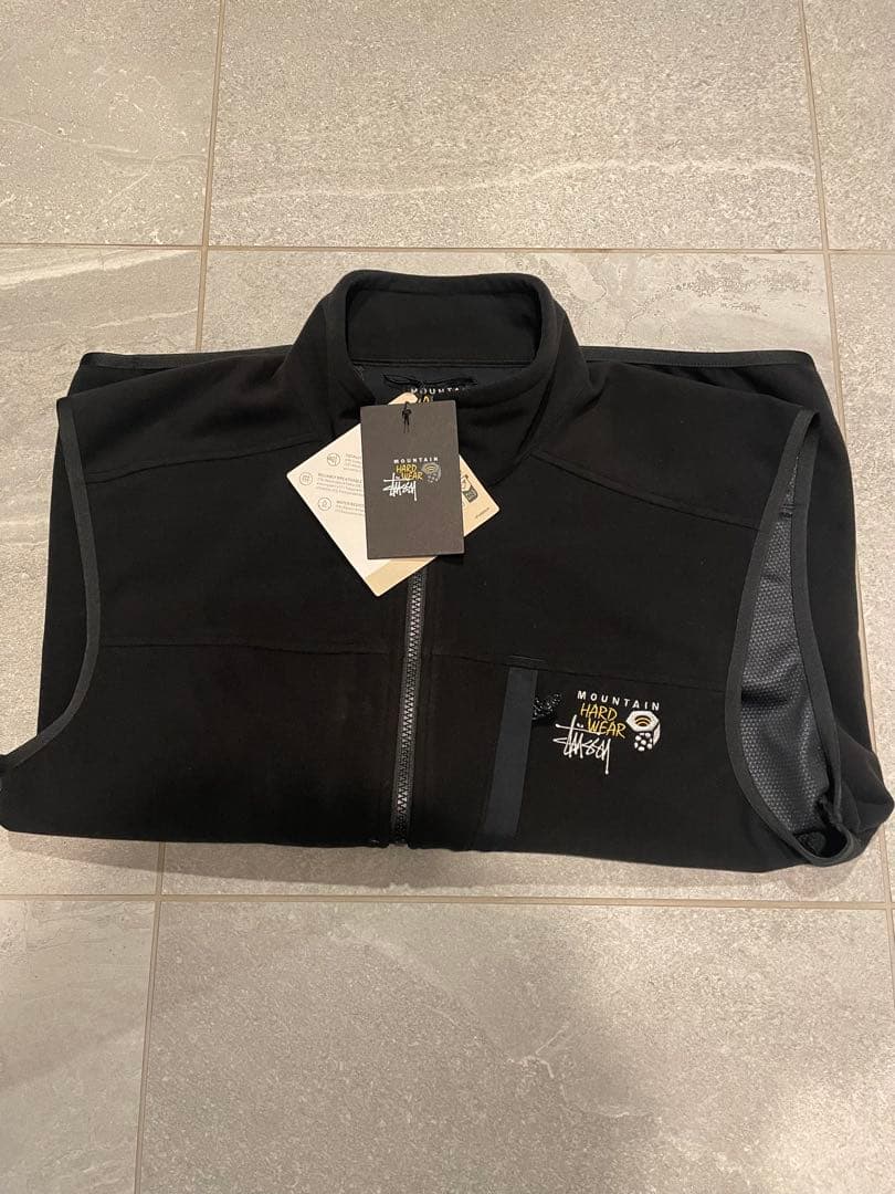 トップス STUSSY MOUNTAINHARDWEAR WINDSTOPPER VEST