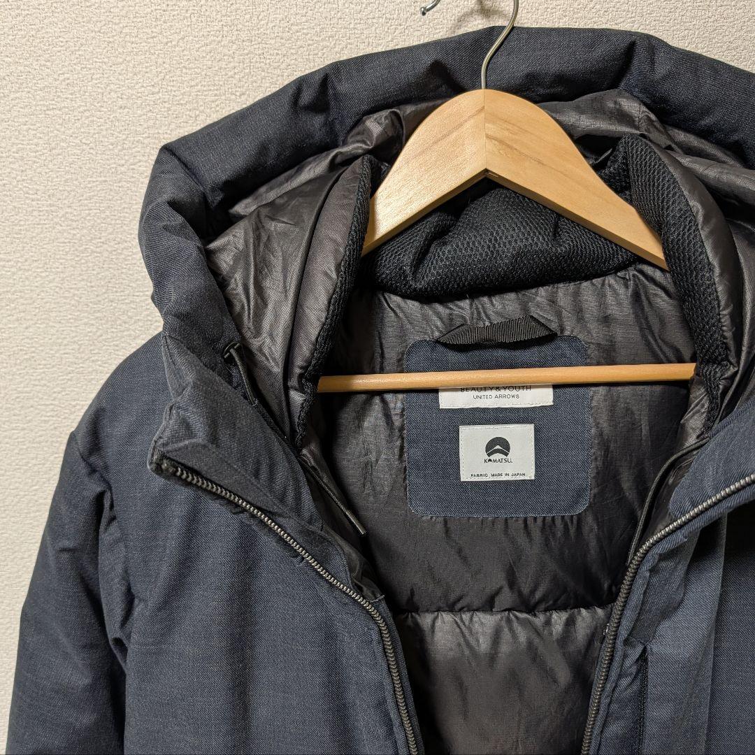 【Yatchさん】【美品】BEAUTY&YOUTH 小松ダウンジャケット