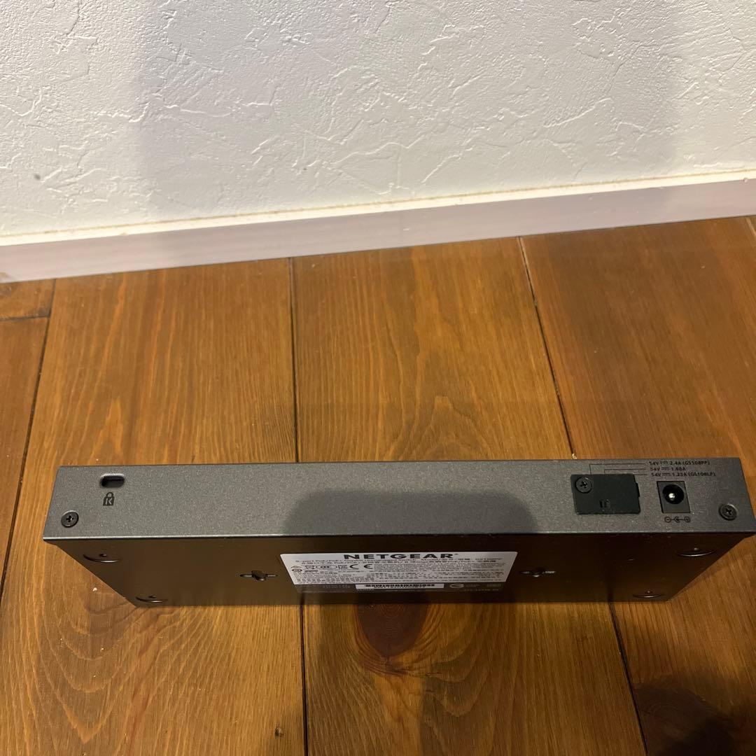 NETGEAR GS108PP 8ポートスイッチ