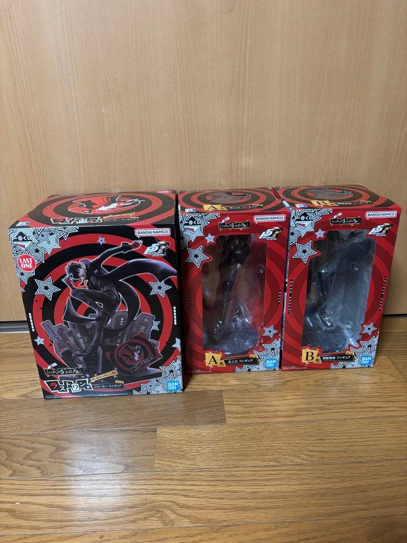 ペルソナ一番くじ　フィギュアコンプリート3点セット