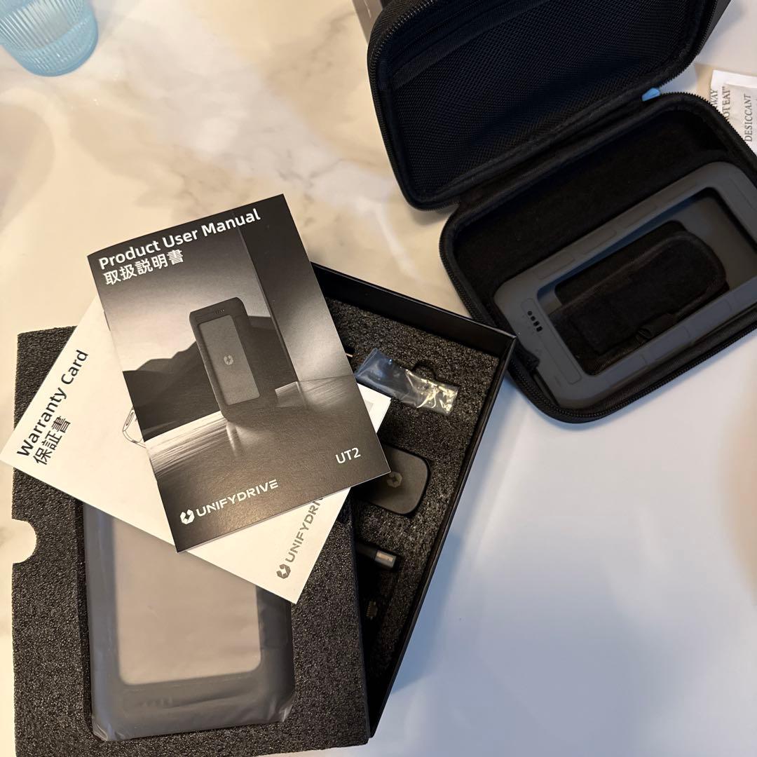 UnifyDrive UT2 ポータブルNAS ユニファイドライブ