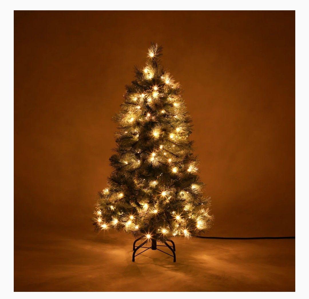 クリスマスツリー　120cm　 フランフラン　ライトグリーン　オーロラ