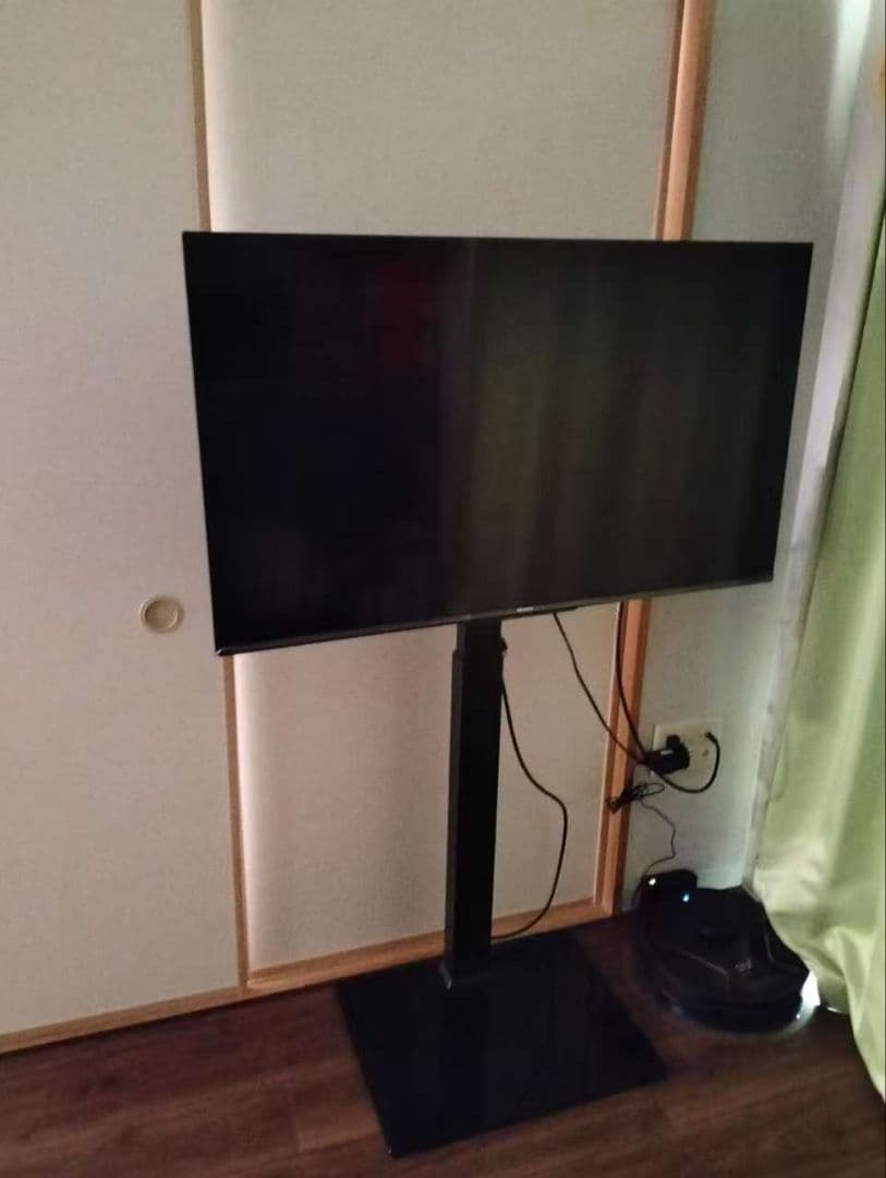 美品 ハイセンス 43V型 4K液晶テレビ リモコン付