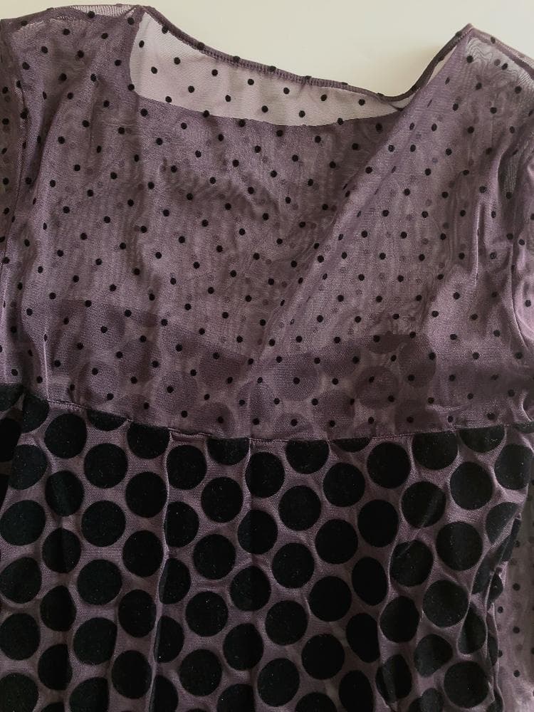 M（S）★Andres Sarda　アンドレサルダ 　スペイン　透ける長袖トップ