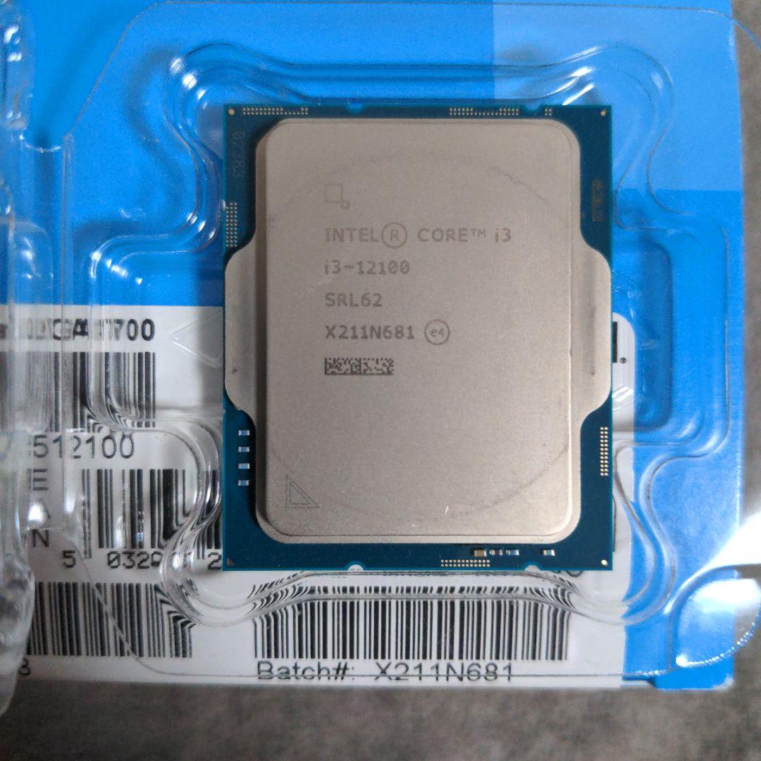 ☆良品☆ Intel Core i3 12100 BOX