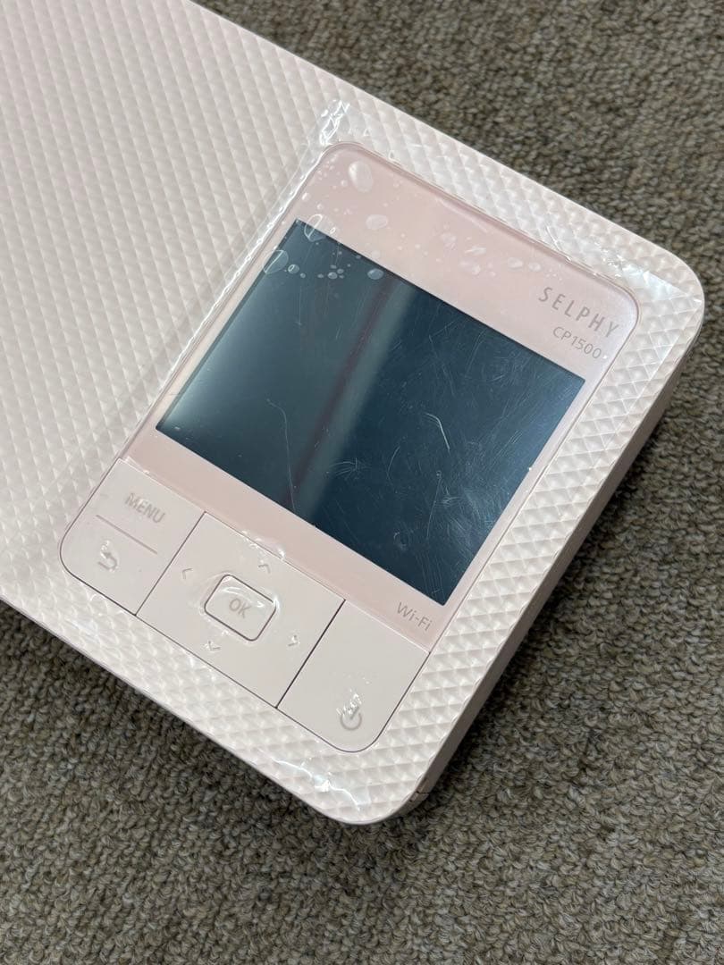 Canon コンパクトフォトプリンター SELPHY CP1500 ピンク 希少