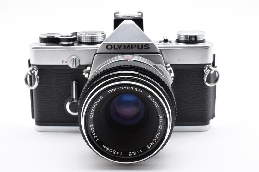 ■美品■ OLYMPUS OM-1＋ZUIKO AUTO₋MACROレンズ
