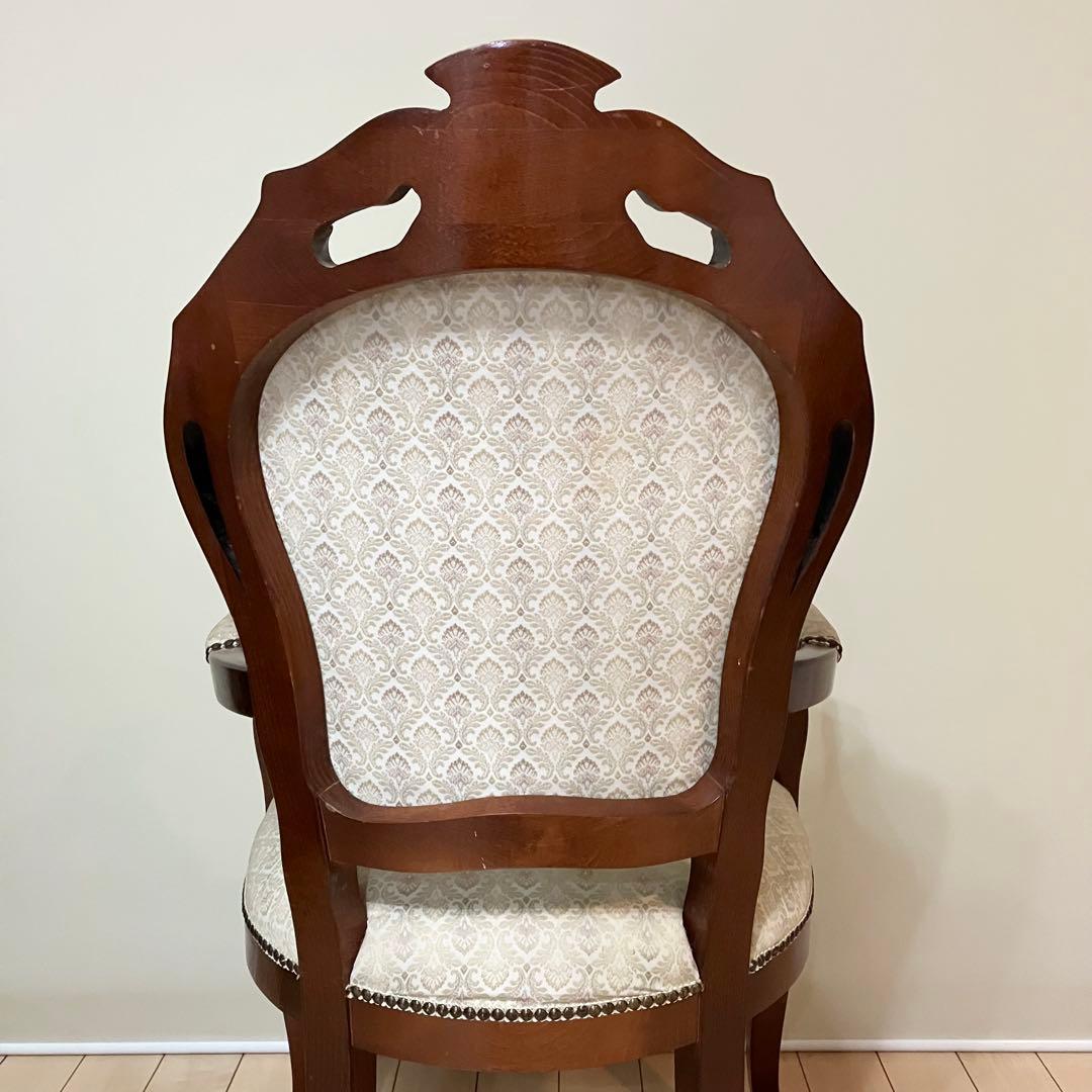 風雅0082様　猫脚 アンティーク クラシック アームチェア 椅子 チェア