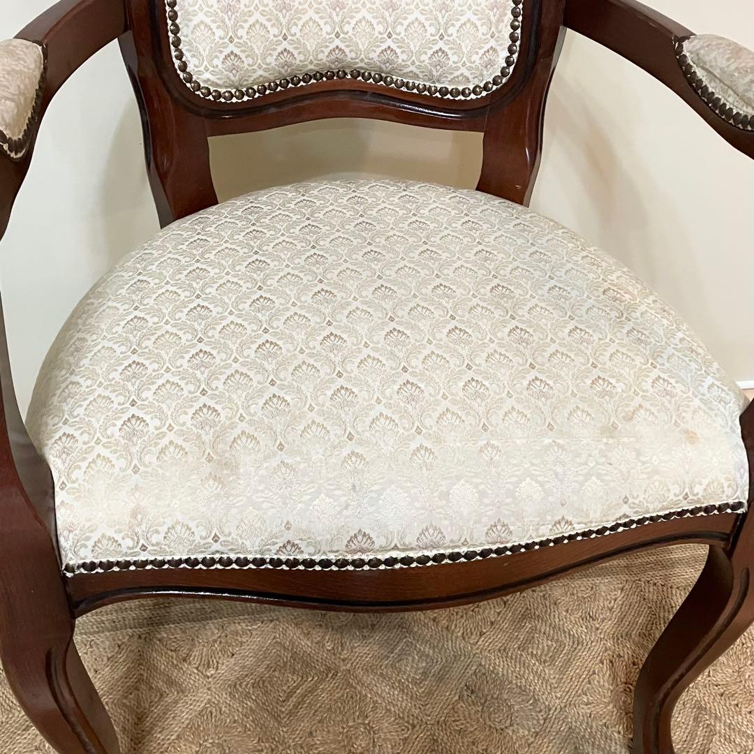 風雅0082様　猫脚 アンティーク クラシック アームチェア 椅子 チェア