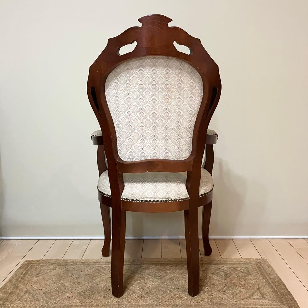 風雅0082様　猫脚 アンティーク クラシック アームチェア 椅子 チェア