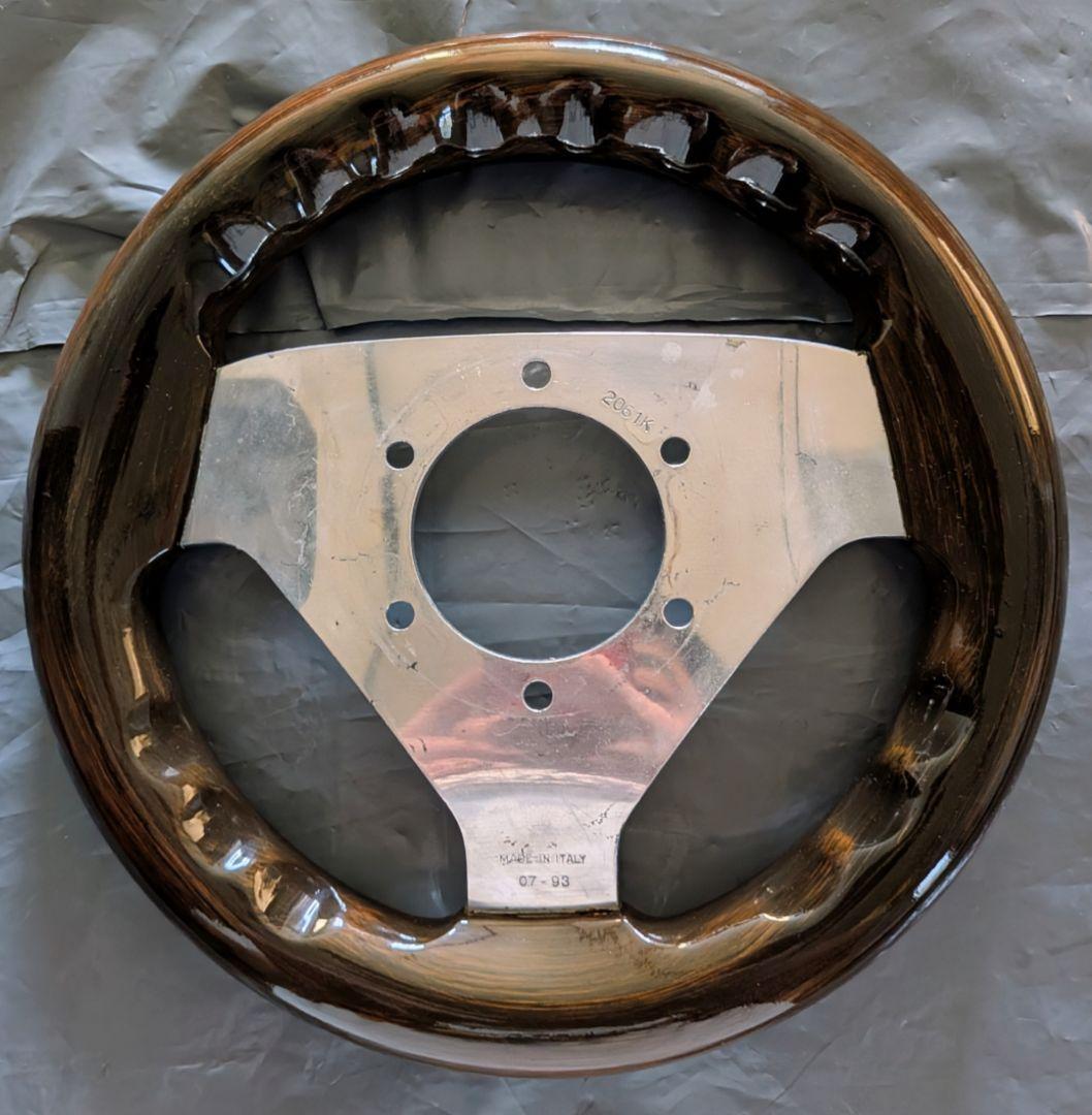 【小径】２３パイ　MOMO　加工　ステアリング　おまけ　星型カラフルつり革　付き