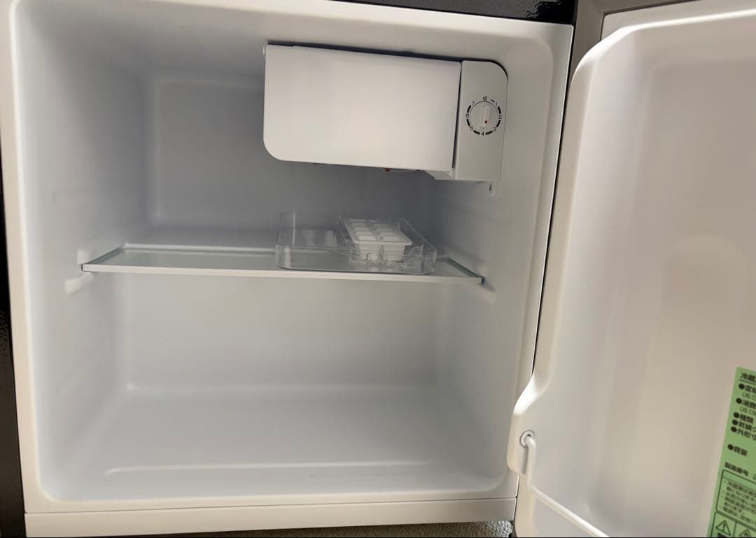 美品　アイリスプラザ 冷蔵庫 46L ブラック PRC-B051D-B