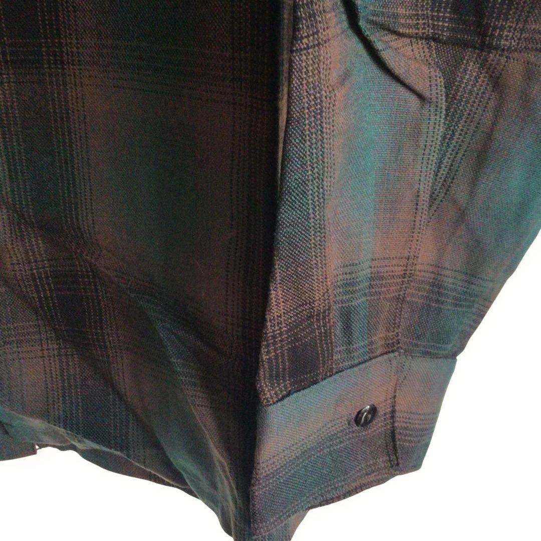 新品未使用CALTOPオンブレチェック ネルシャツ シャツ キャルトップ