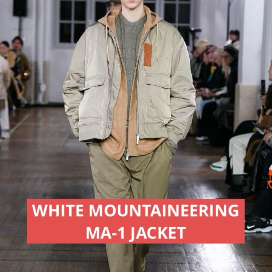 ジャケット・アウター WHITE MOUNTAINEERING MA-1 JACKET