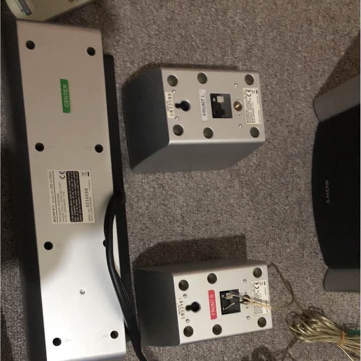 (中古美品‼️)ソニー‼️ホームスピーカーシステム
