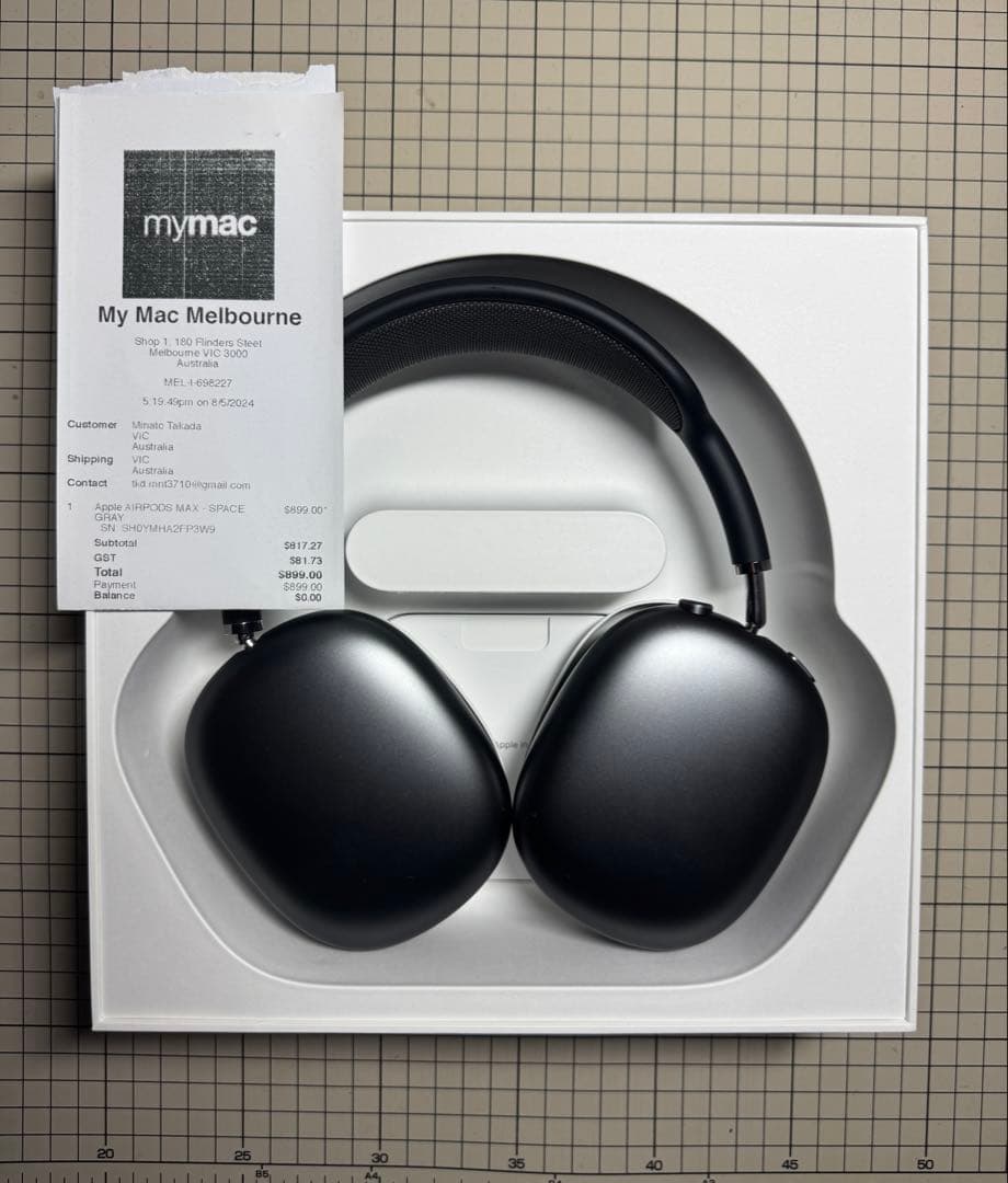 AirPods Max space gray エアーポッズマックススペースグレイ