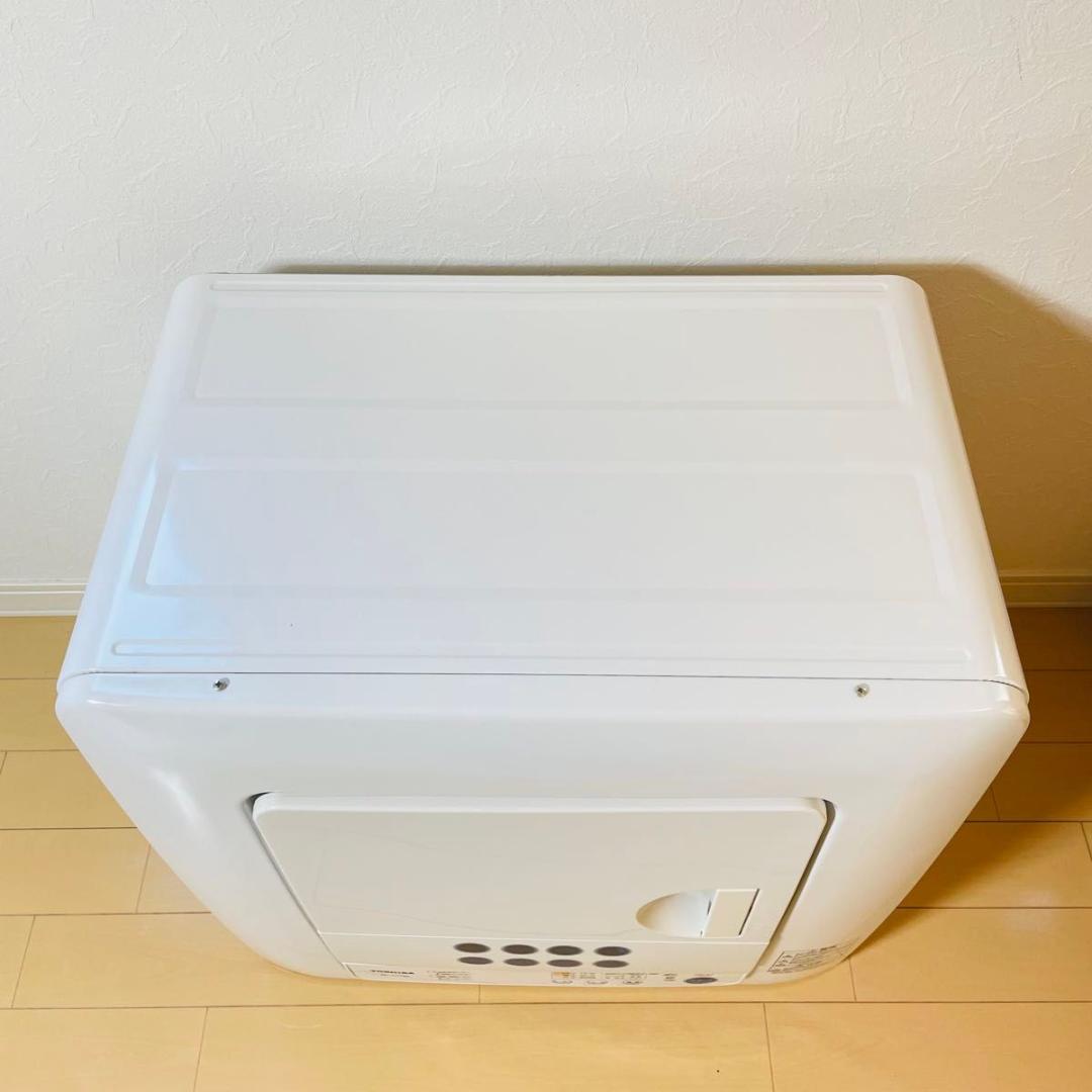 【美品】TOSHIBA 電気衣類乾燥機 ED-45C 2018年製 4.5kg