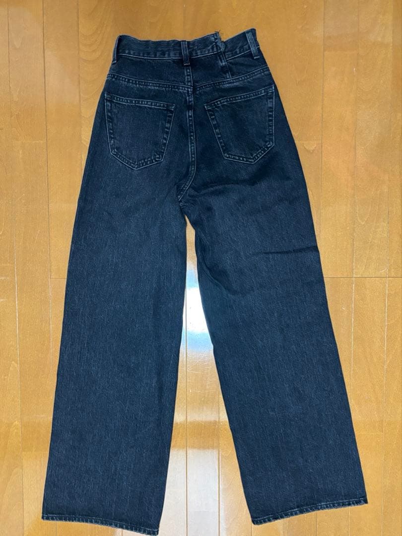 CROSS WAIST WIDE STRAIGHTクロスウエストワイドストレート