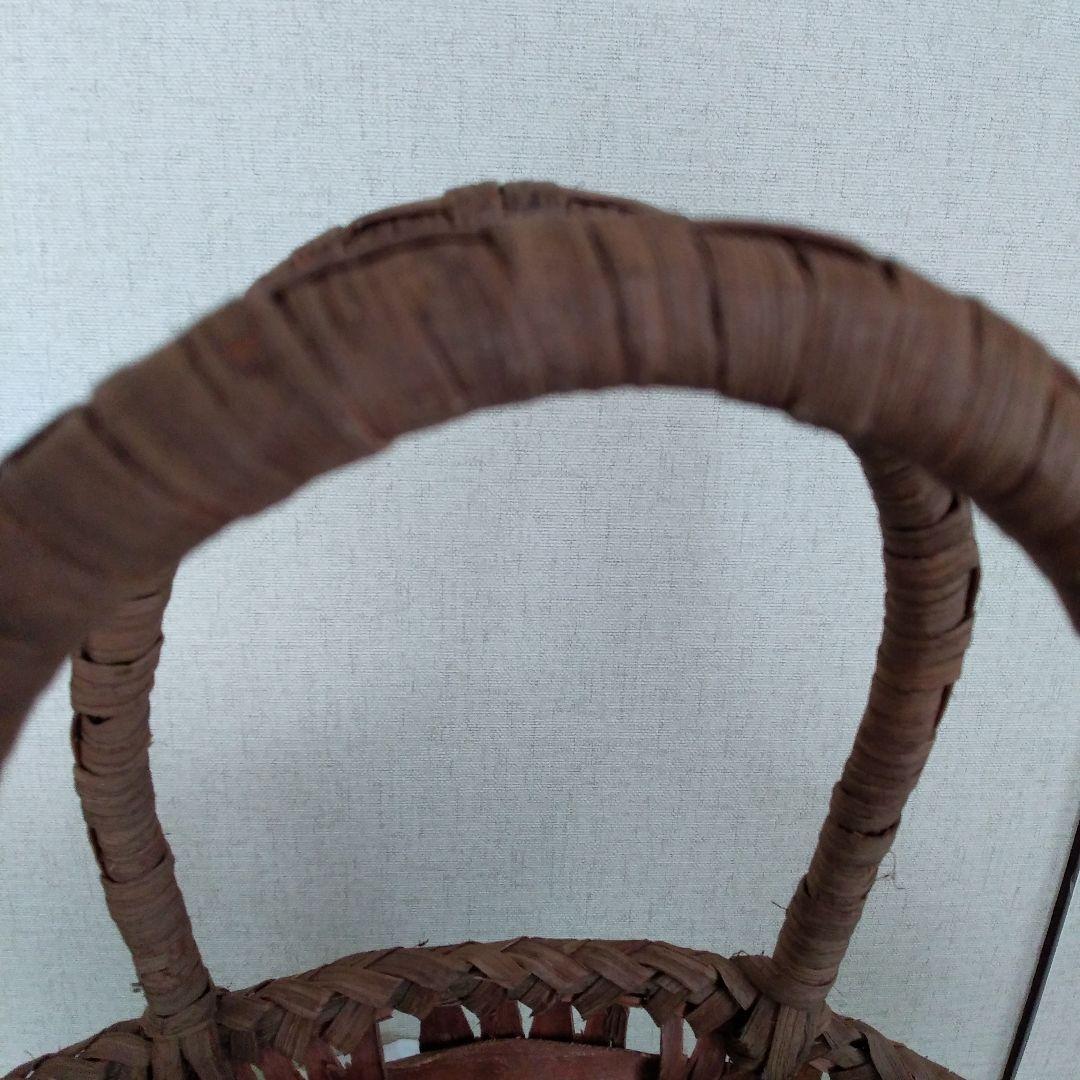 ❇本日限定お値引き新品未使用✨名工悠帆 お洒落山葡萄籠ショルダーバッグ