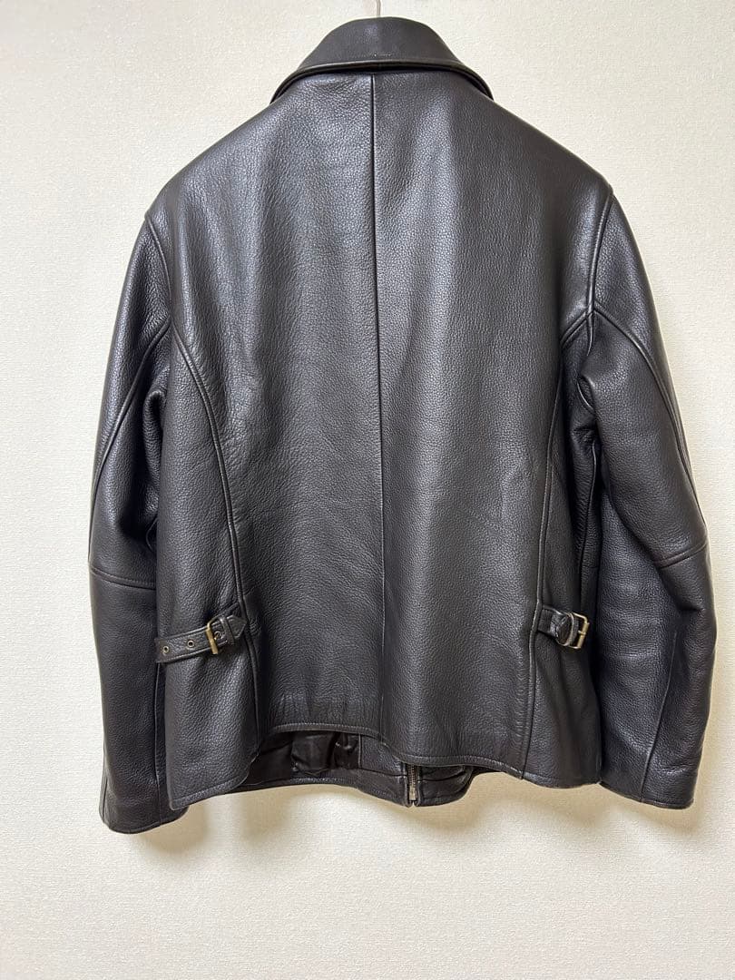 たみお着　エディーバウアー　レジェンド　レザージャケット　Eddie Bauer