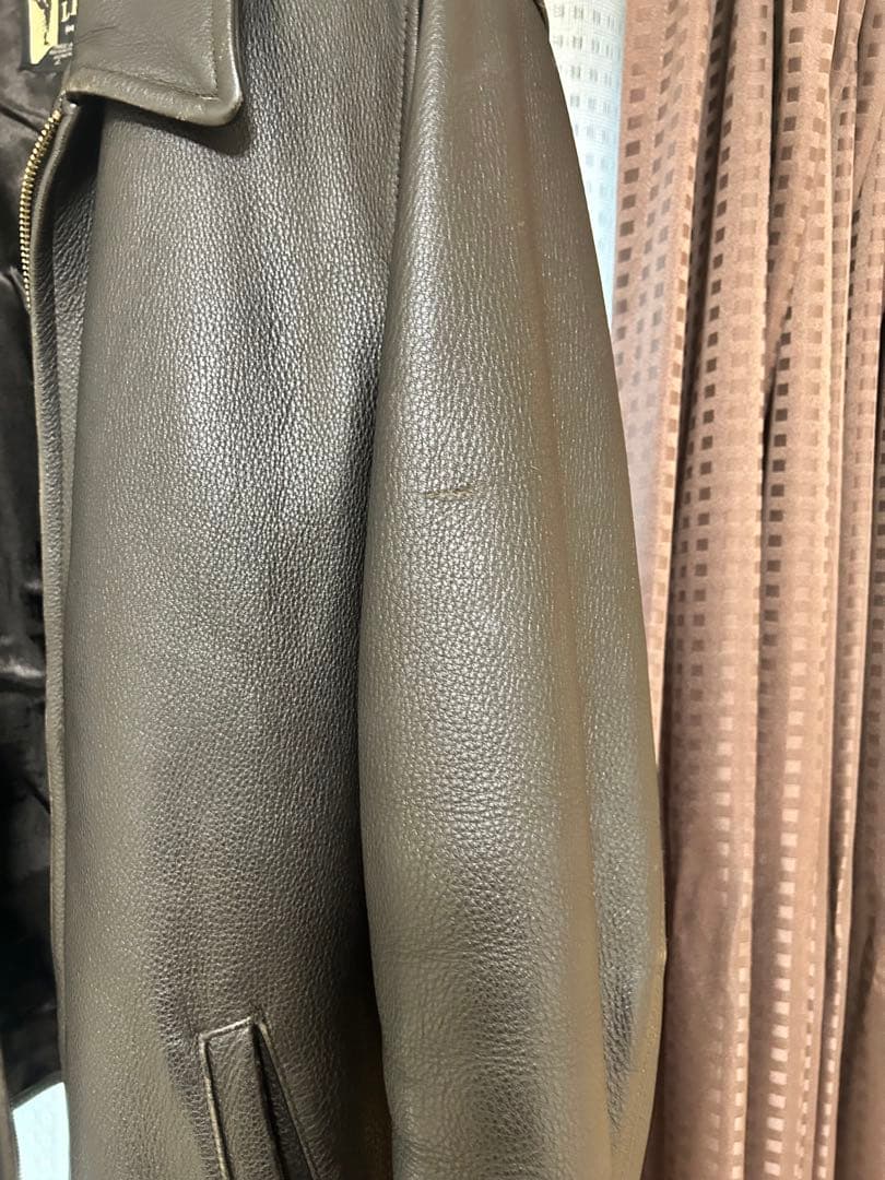 たみお着　エディーバウアー　レジェンド　レザージャケット　Eddie Bauer