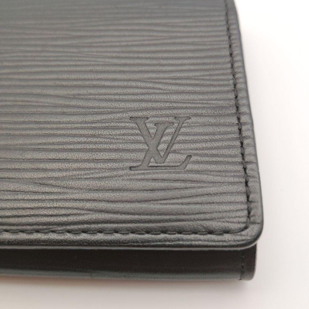 美品✨ルイヴィトン　名刺入れ　カードケース　エピ　ブラック　ノワール