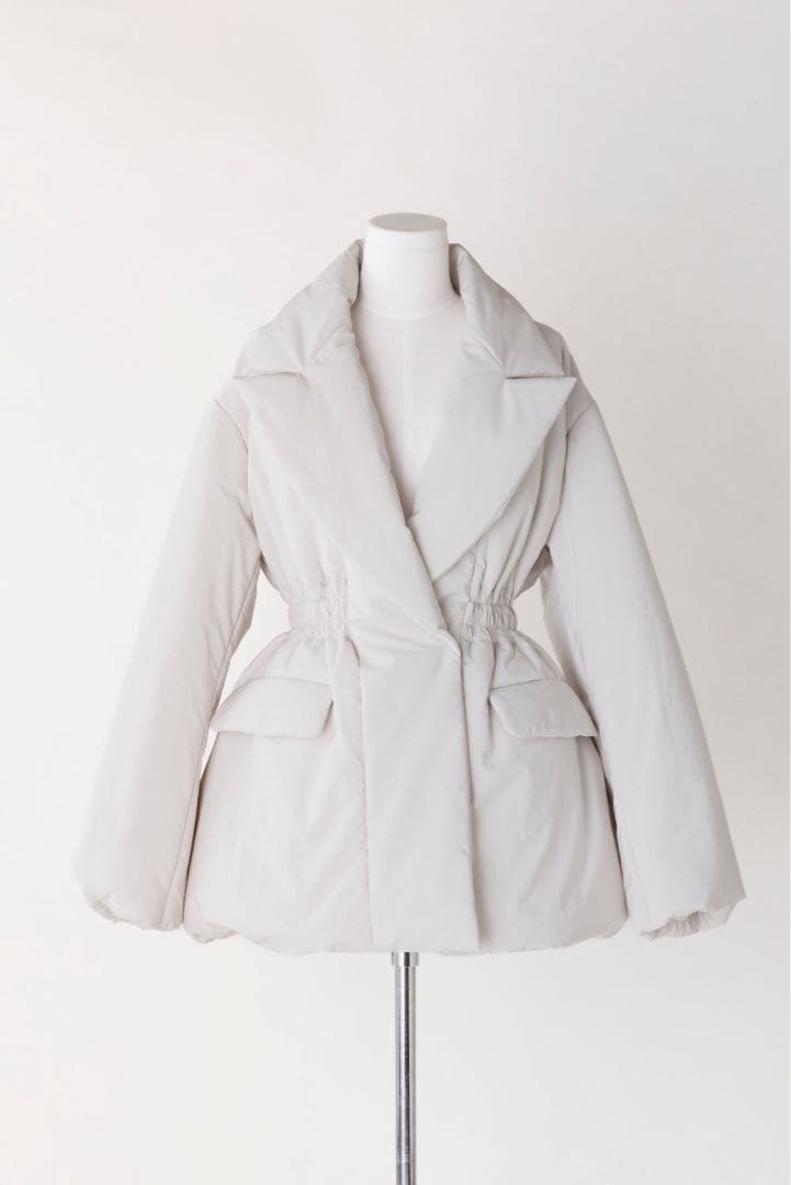 【早い者勝ち】FETICO ウエストリボン ダウンジャケット