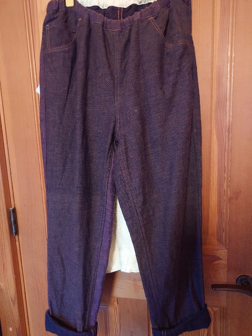 週末値下げ　tanaki niime玉木新雌 パンツ サイズ2 紫系