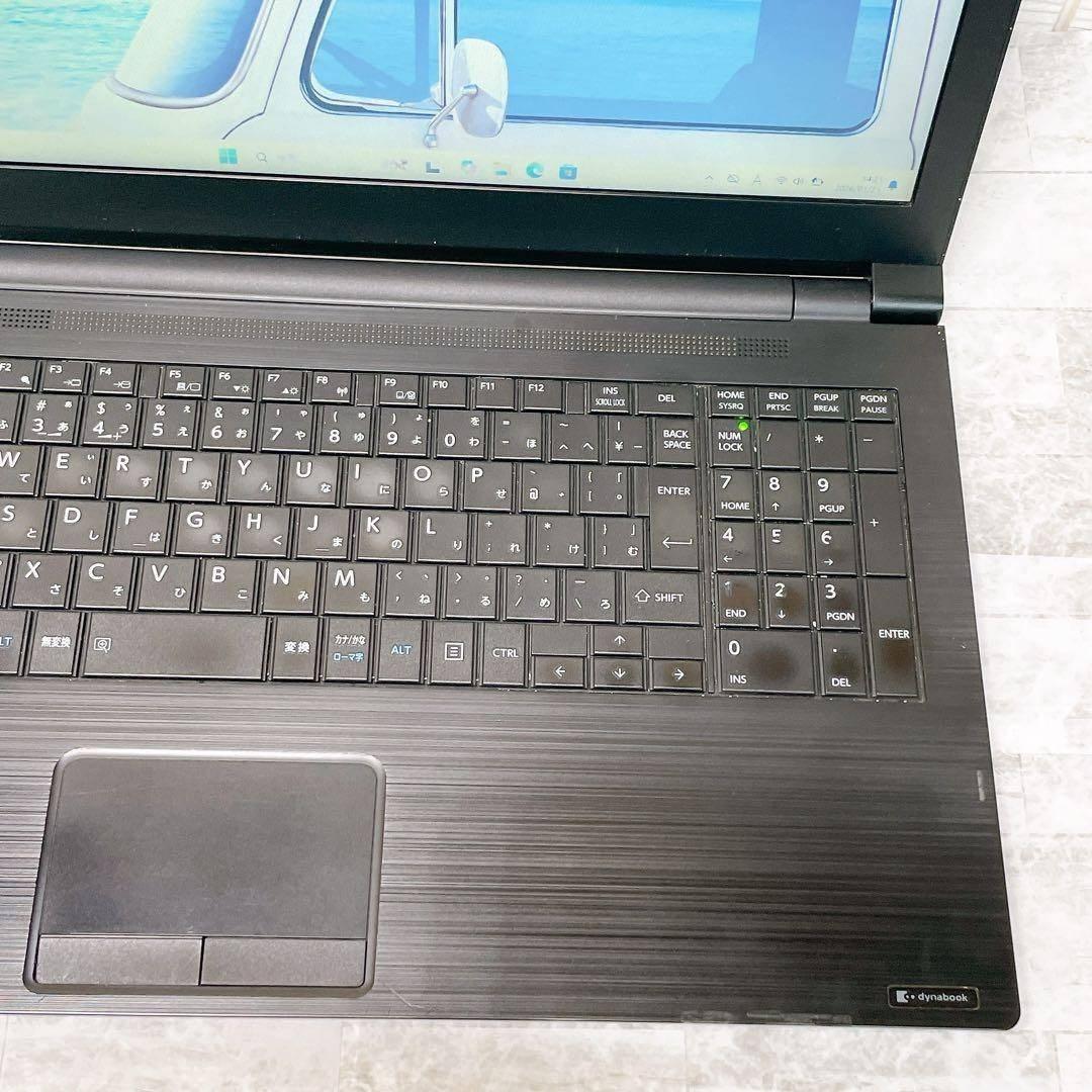 超お買い得✨高速起動✨win11 ノートパソコン SSD 8GB DVD 東芝