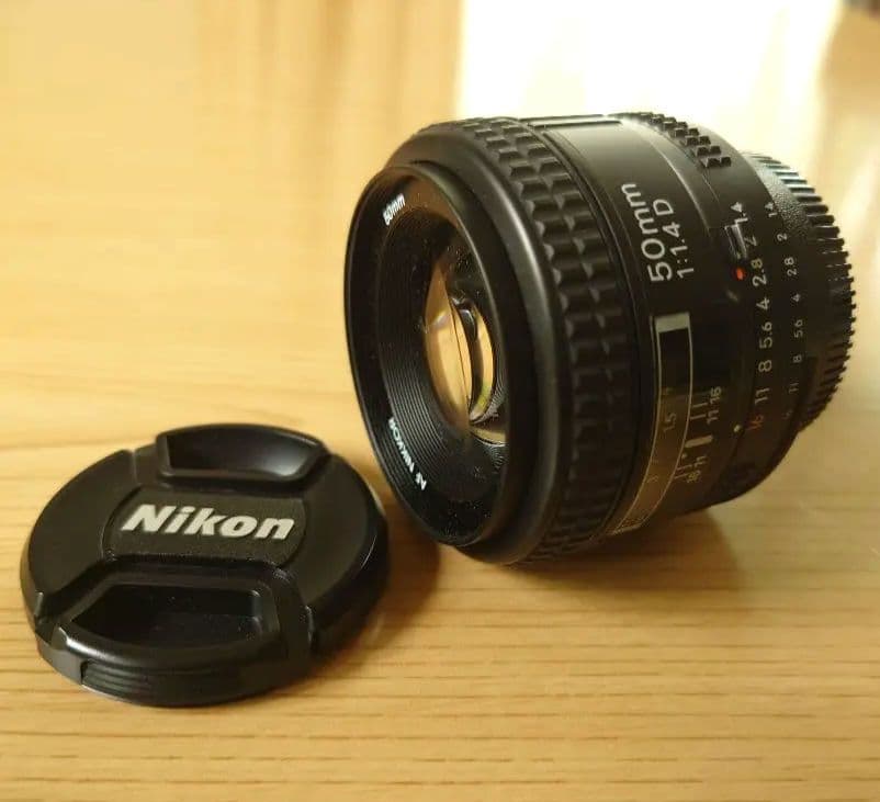 ニコン Nikon AF NIKKOR 50mm 1:1.4 D 単焦点レンズ