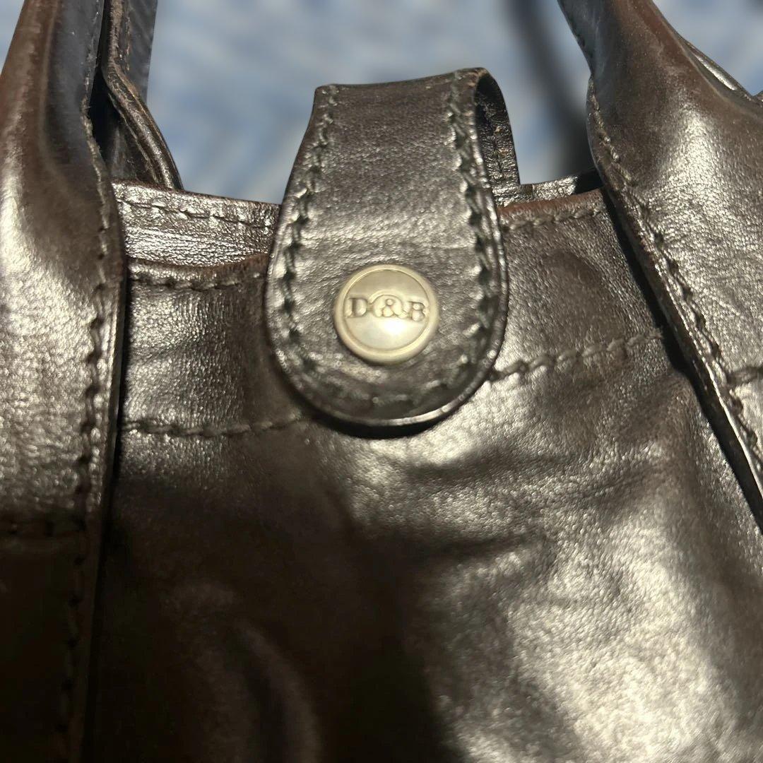 Daniel&Bobクロドーロ ロディー 2way 大容量 本革 トートバッグ